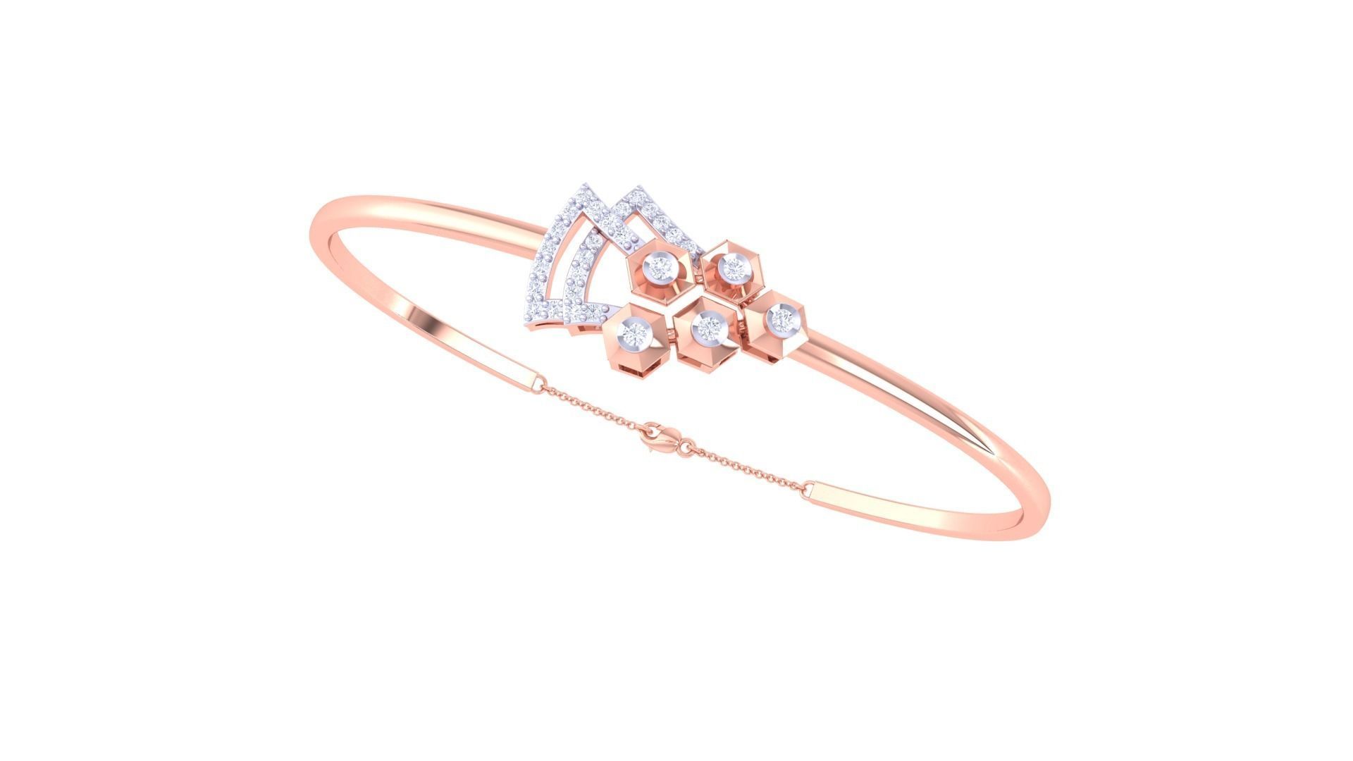 Ring Bangle Earring Pendant Set 3dm STL OBJ FBX Renders Details 3D print model_1