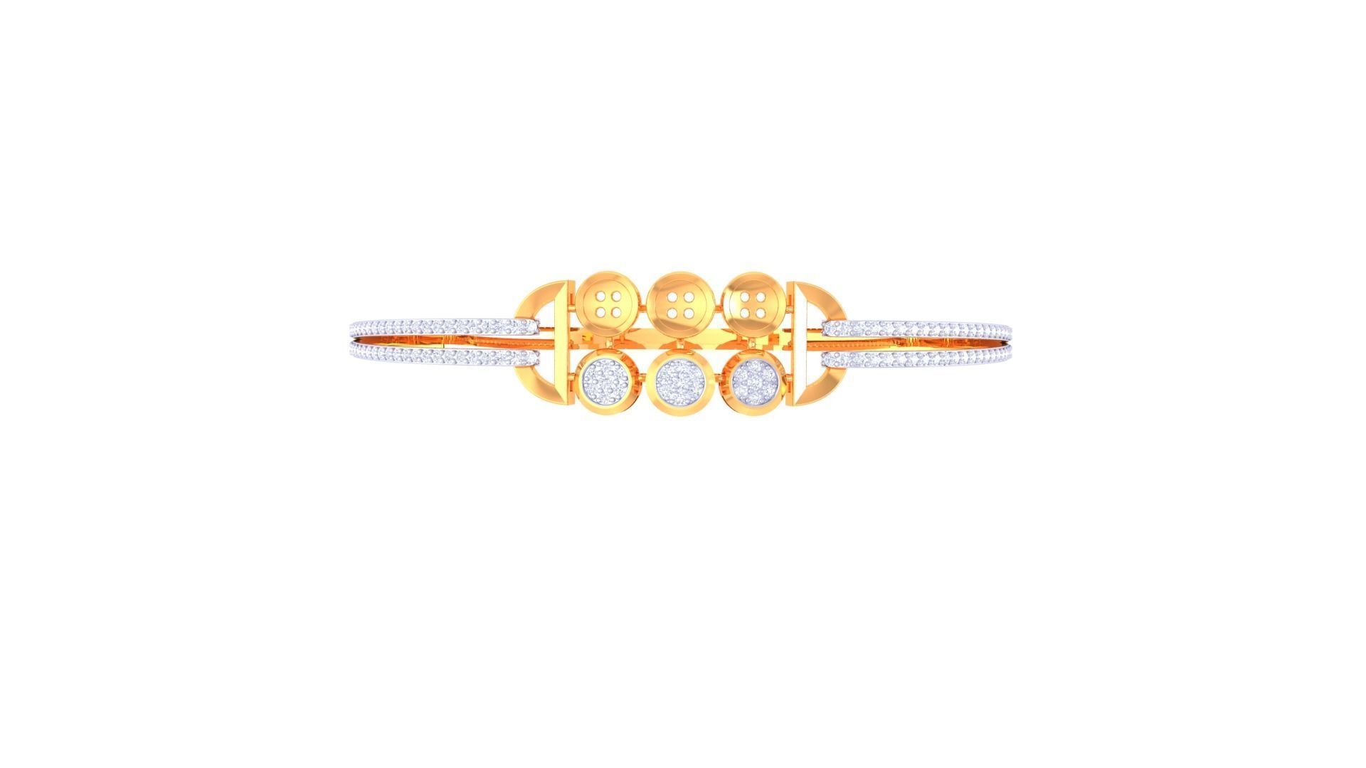 Ring Bangle Earring Pendant Set 3dm STL OBJ FBX Renders Details 3D print model_4