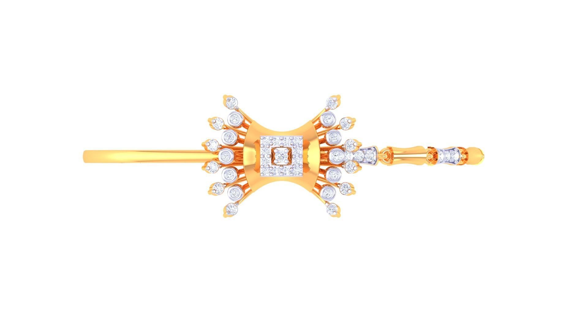 Ring Bangle Earring Pendant Set 3dm STL OBJ FBX Renders Details 3D print model_4