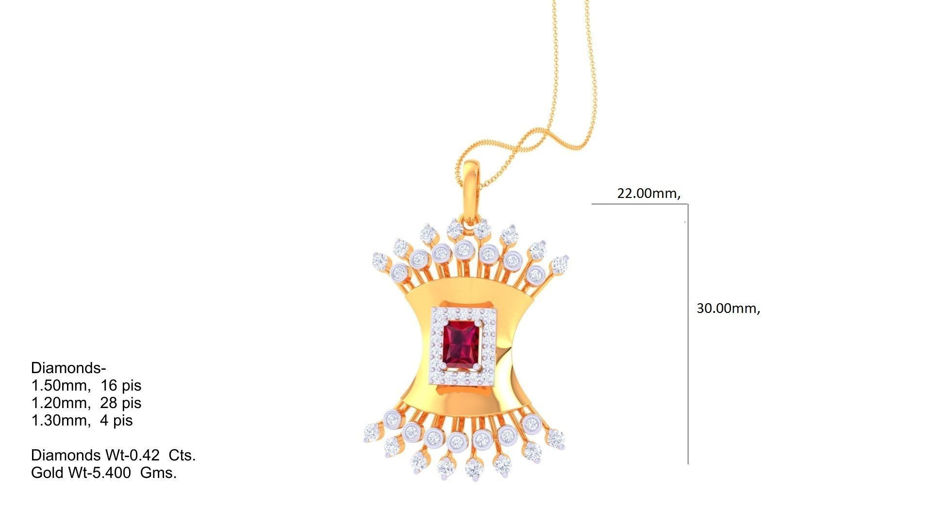 Ring Bangle Earring Pendant Set 3dm STL OBJ FBX Renders Details 3D print model_12