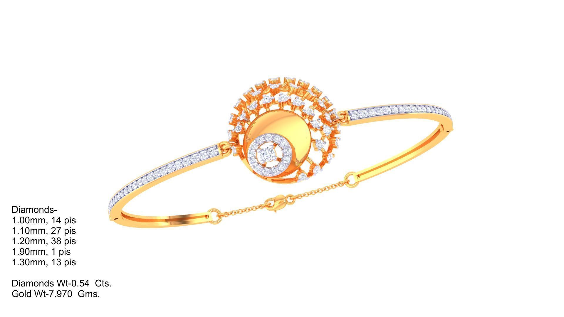 Ring Bangle Earring Pendant Set 3dm STL OBJ FBX Renders Details 3D print model_2