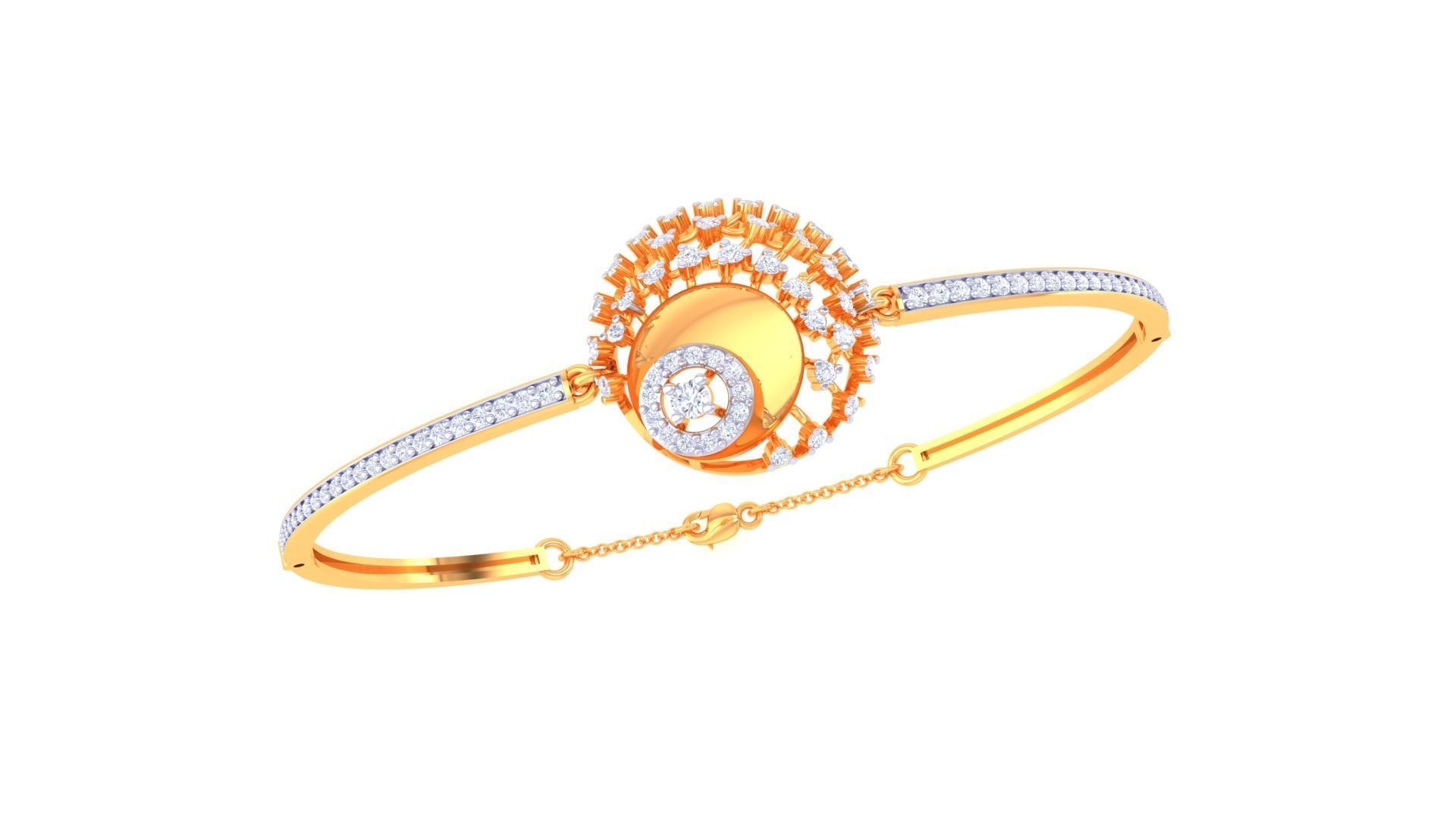 Ring Bangle Earring Pendant Set 3dm STL OBJ FBX Renders Details 3D print model_3