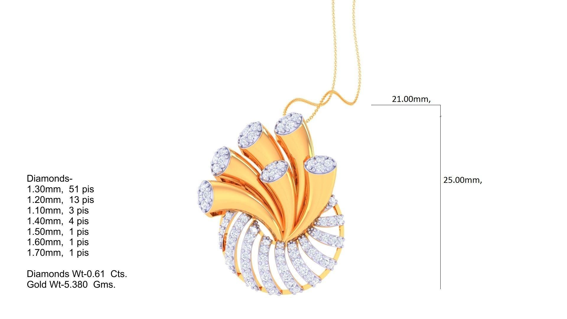 Ring Bangle Earring Pendant Set 3dm STL OBJ FBX Renders Details 3D print model_12