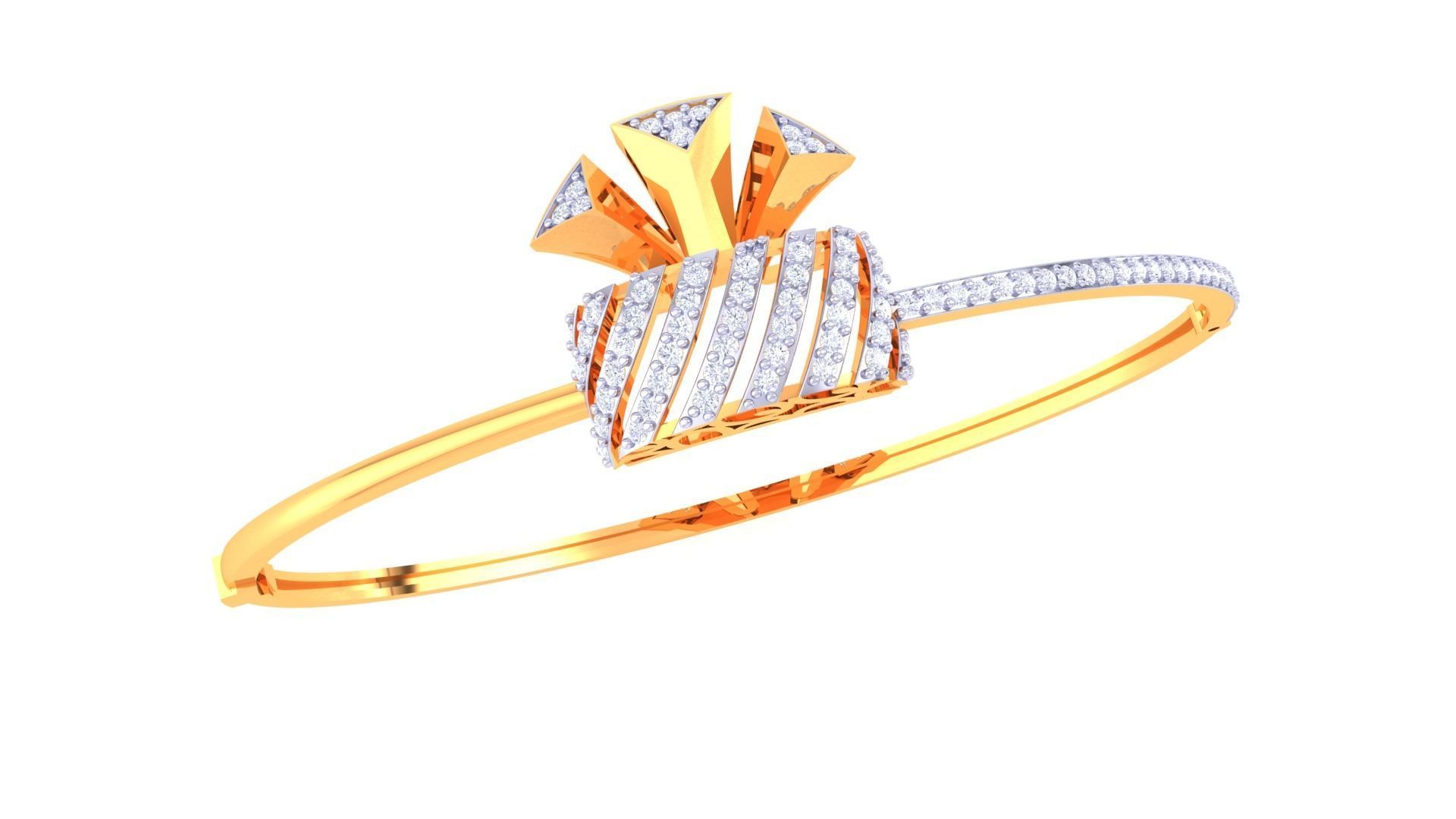 Ring Bangle Earring Pendant Set 3dm STL OBJ FBX Renders Details 3D print model_3