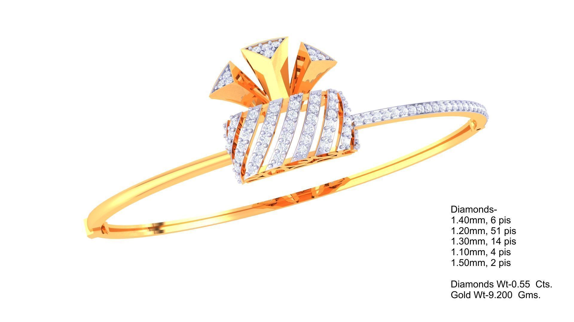 Ring Bangle Earring Pendant Set 3dm STL OBJ FBX Renders Details 3D print model_2