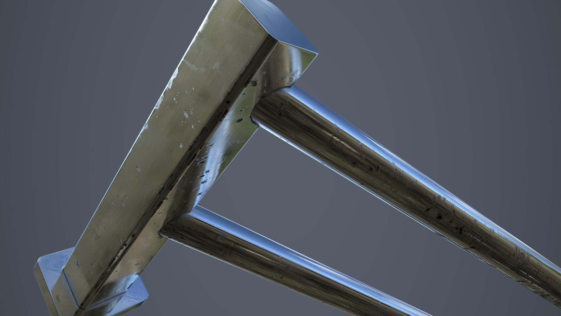 Towel Hanger 001 3D model_3