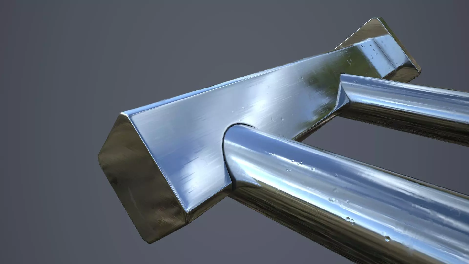 Towel Hanger 001 3D model_0