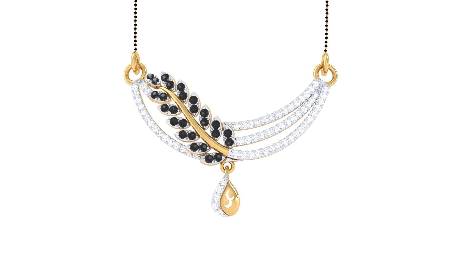 Earring Necklace Set 3dm STL OBJ FBX Renders Details 3D print model_9