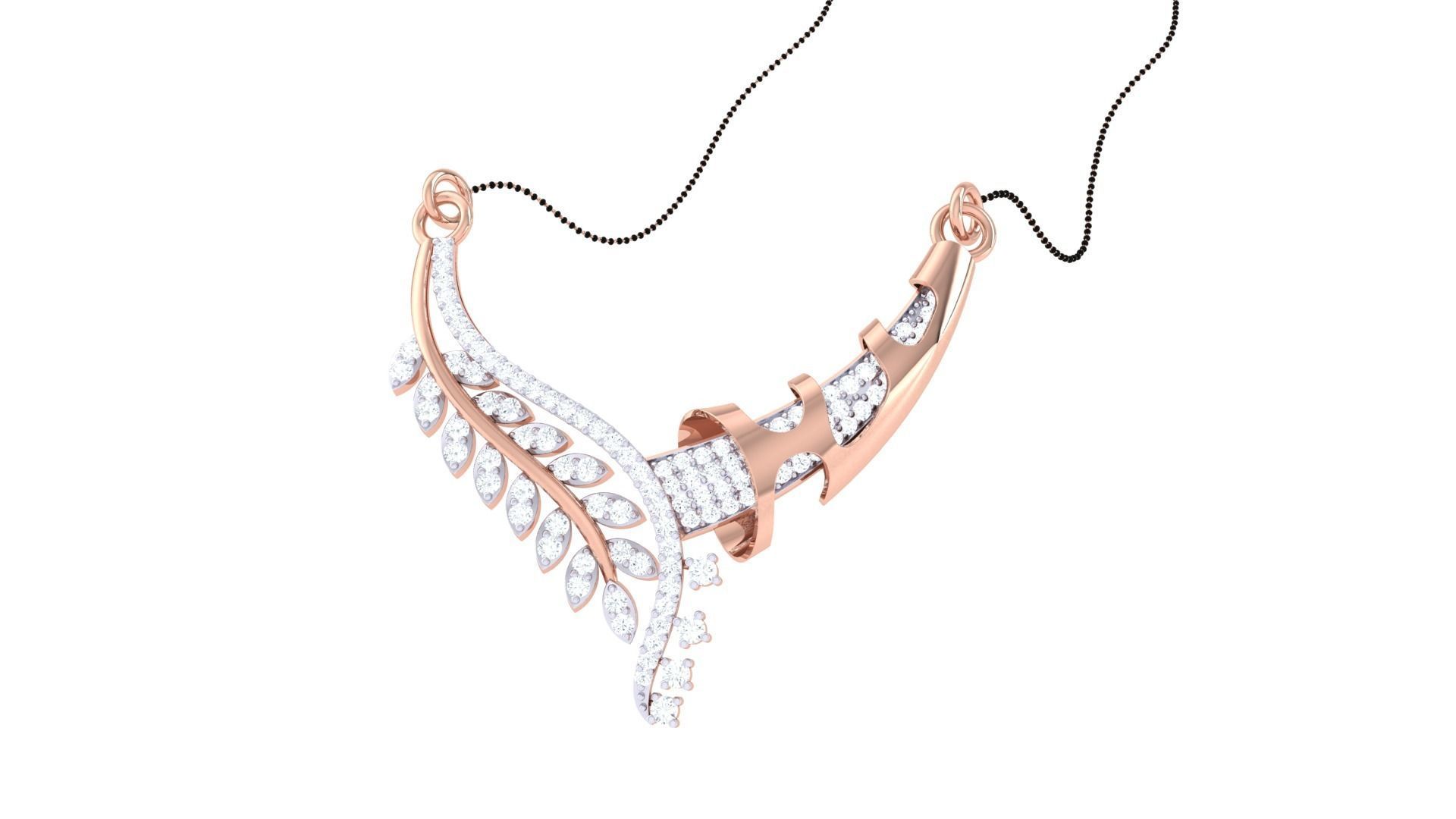 Earring Necklace Set 3dm STL OBJ FBX Renders Details 3D print model_9