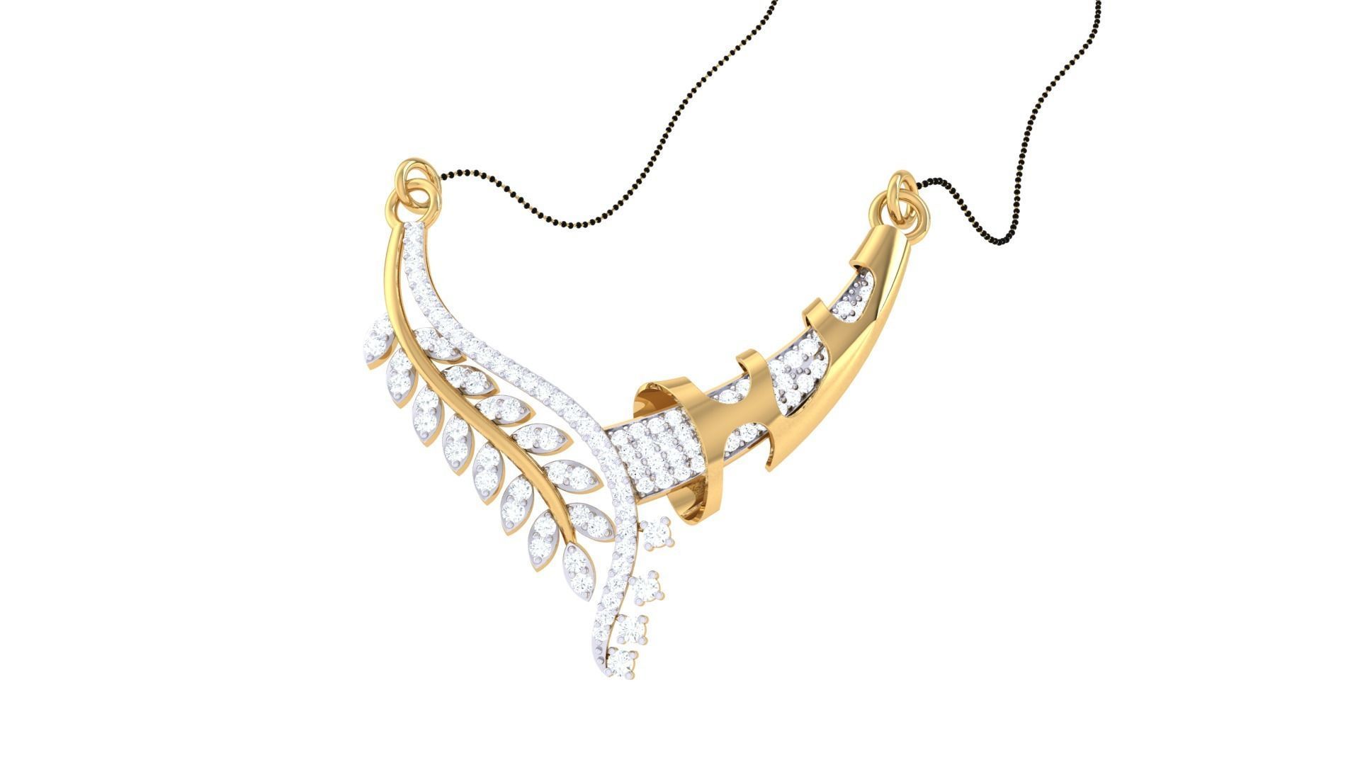 Earring Necklace Set 3dm STL OBJ FBX Renders Details 3D print model_7