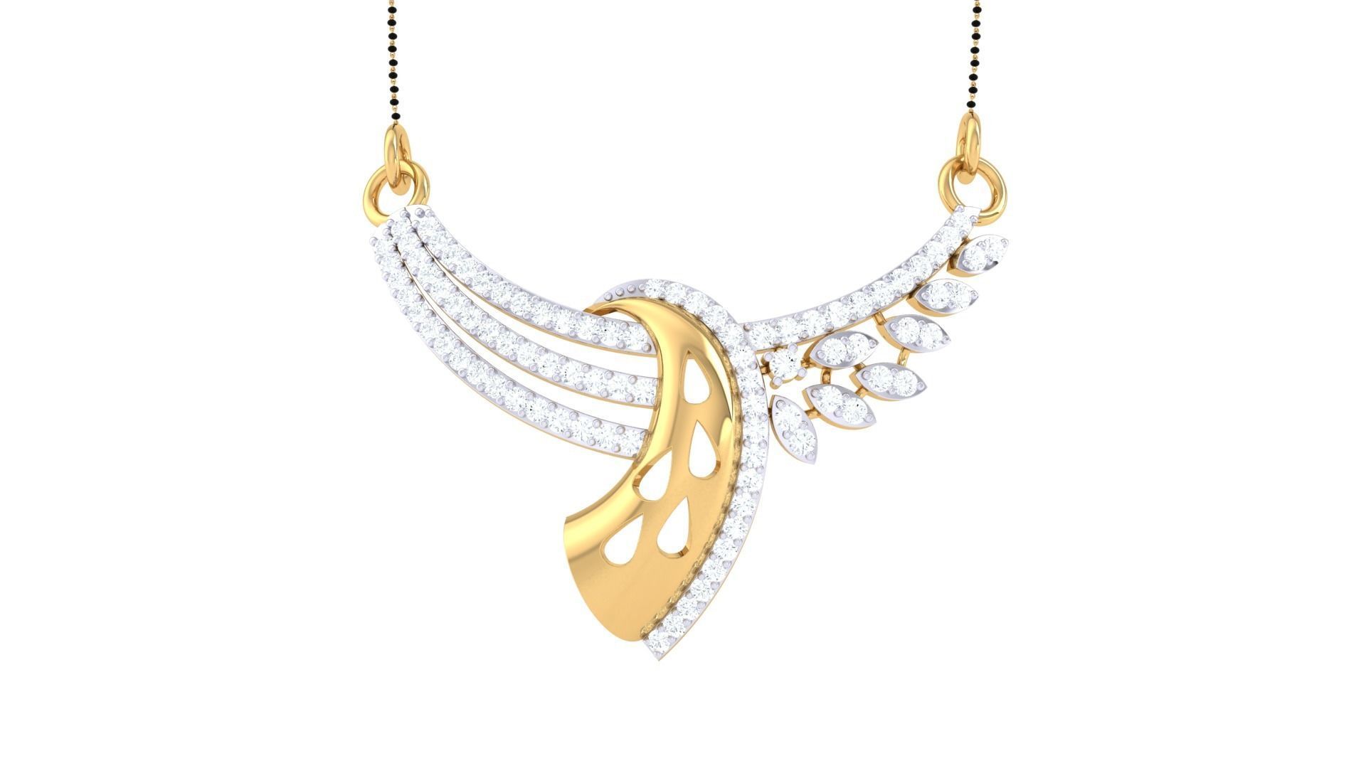 Earring Necklace Set 3dm STL OBJ FBX Renders Details 3D print model_9