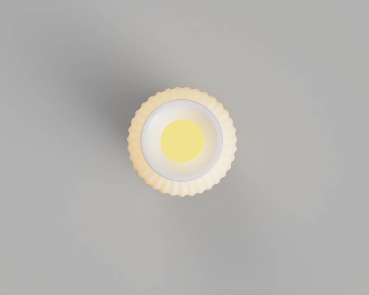 Decorative Curved Vase  3D print model_1