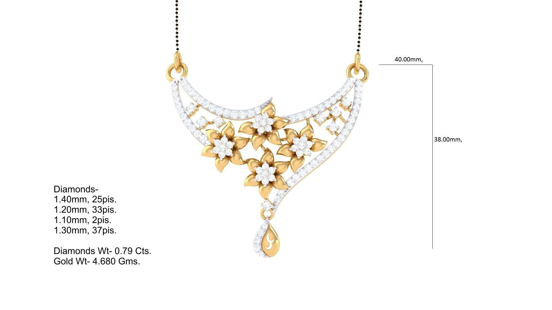 Earring Necklace Set 3dm STL OBJ FBX Renders Details 3D print model_8