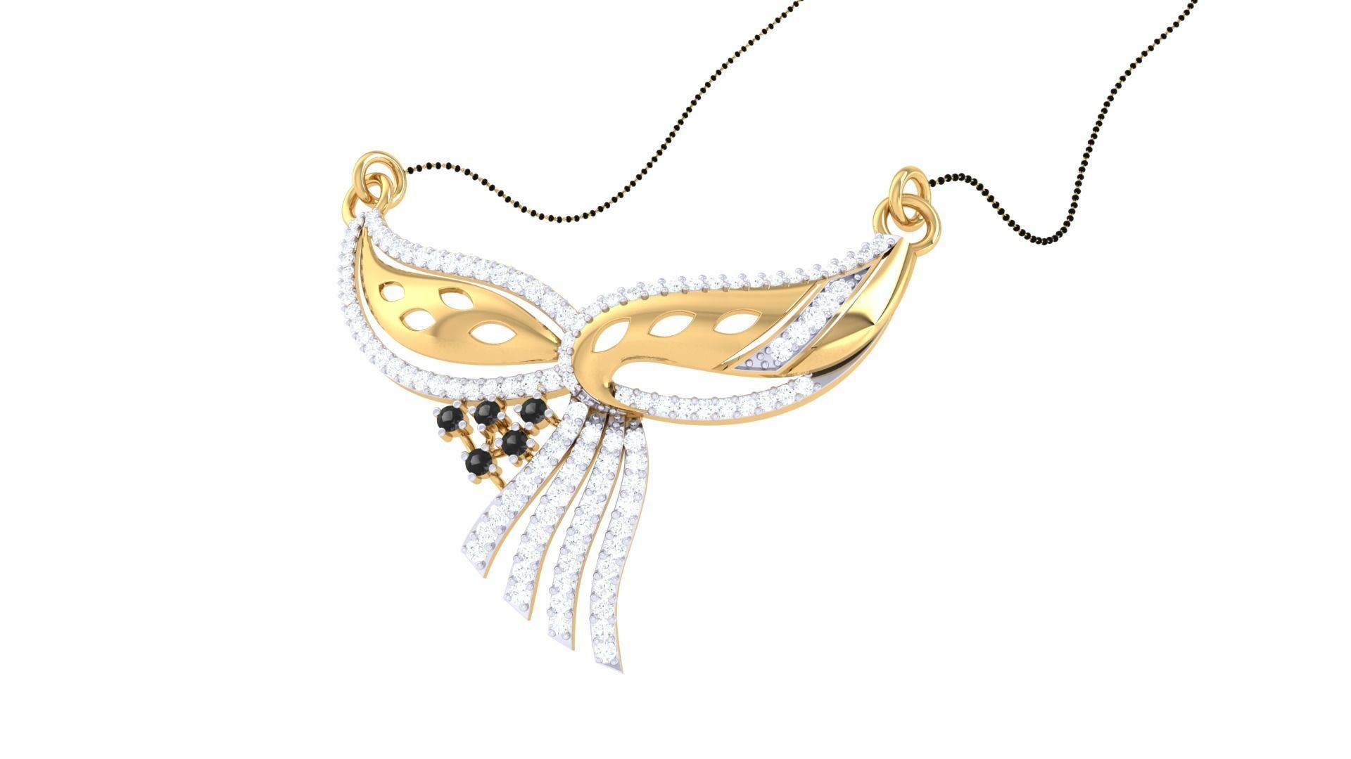 Earring Necklace Set 3dm STL OBJ FBX Renders Details 3D print model_7