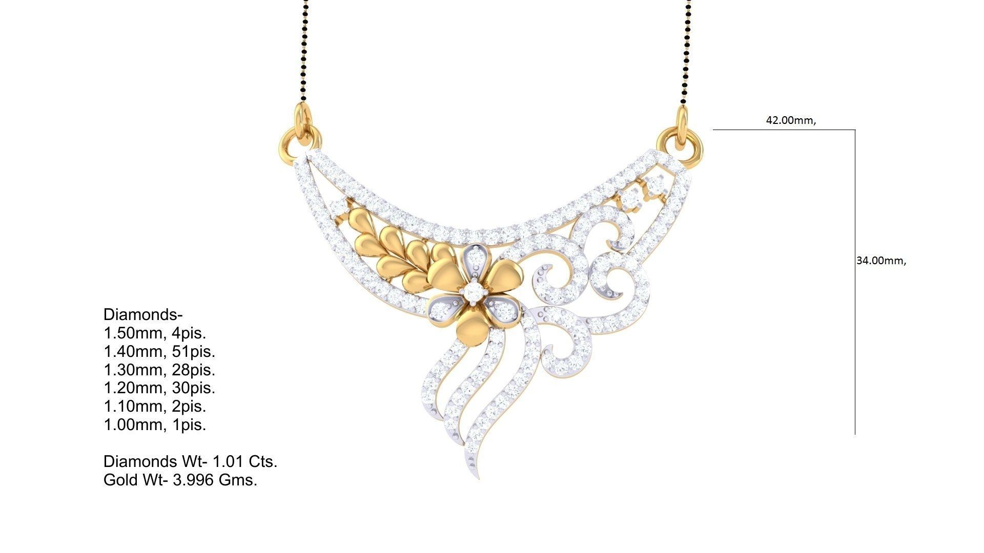 Earring Necklace Set 3dm STL OBJ FBX Renders Details 3D print model_7