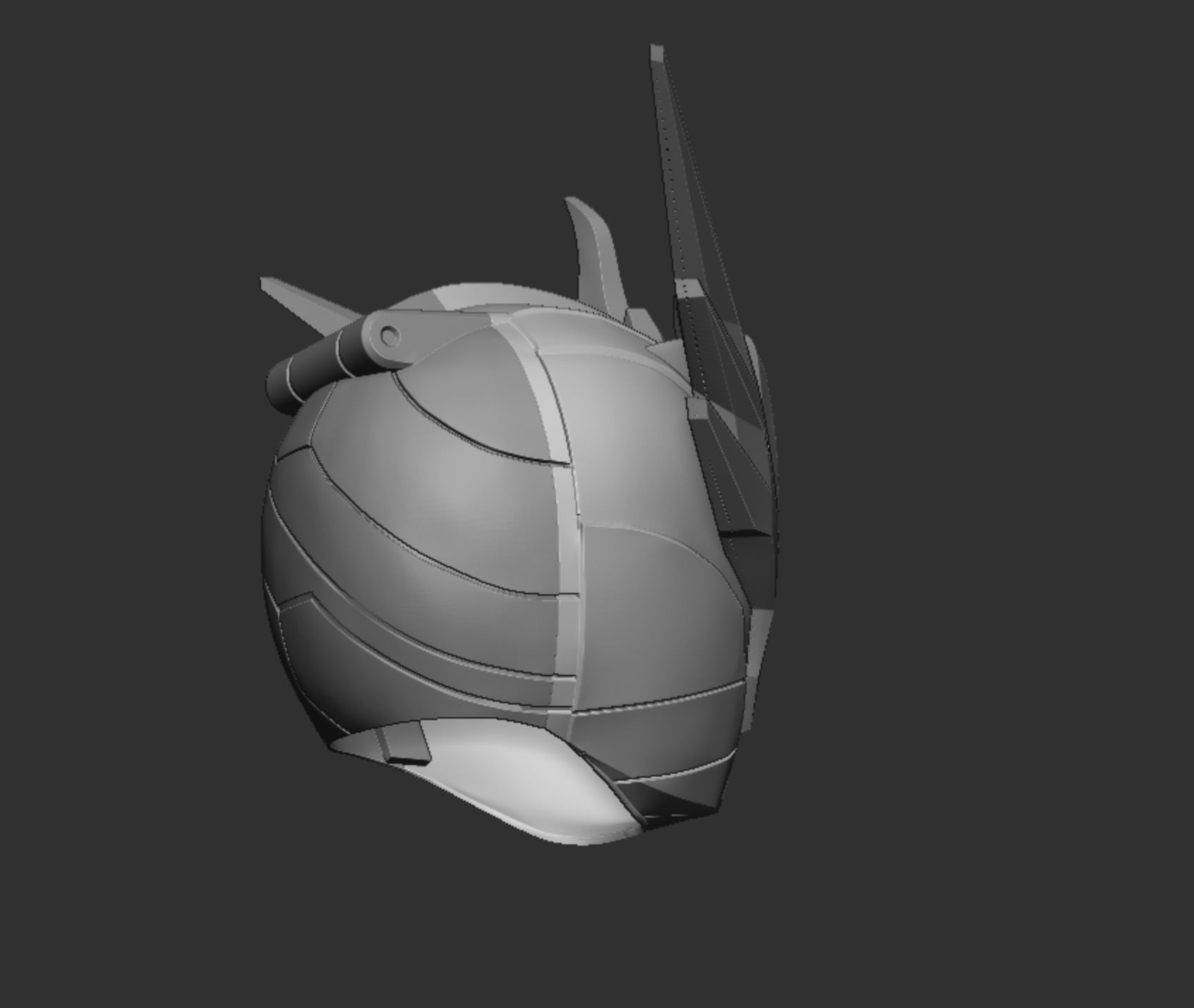 Kamen Rider Cross Z Helmet 3D print model_14