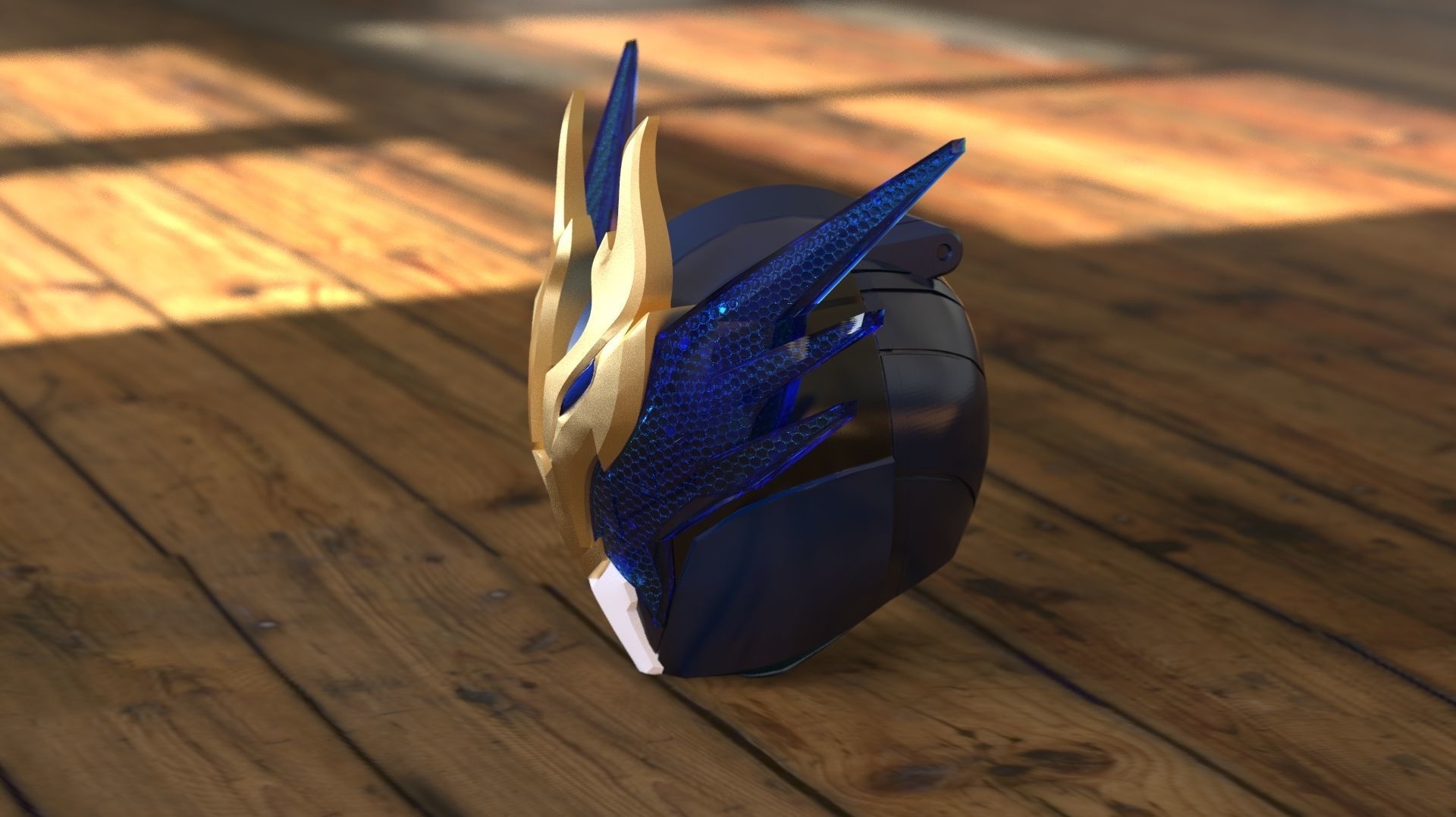 Kamen Rider Cross Z Helmet 3D print model_4