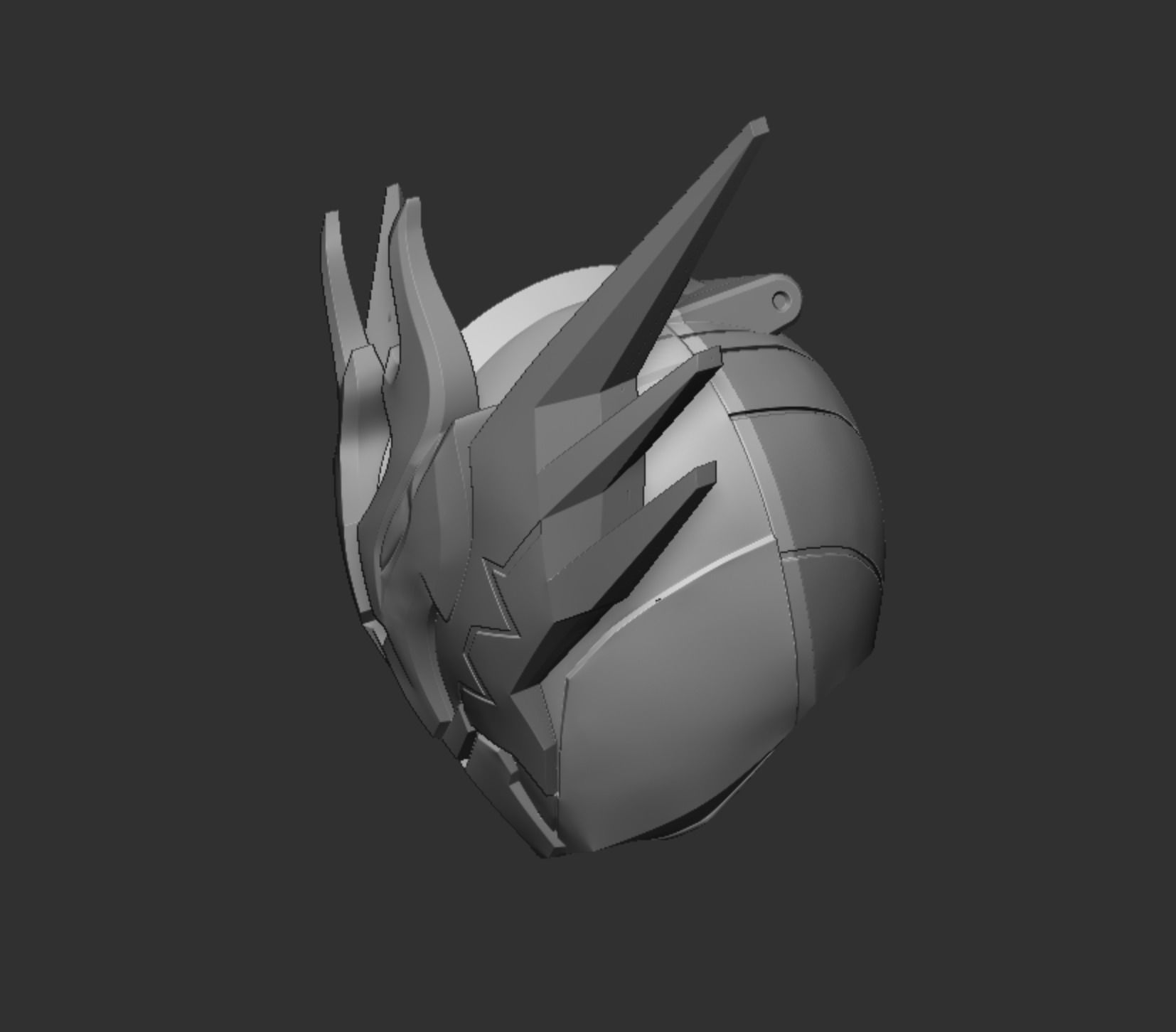 Kamen Rider Cross Z Helmet 3D print model_8