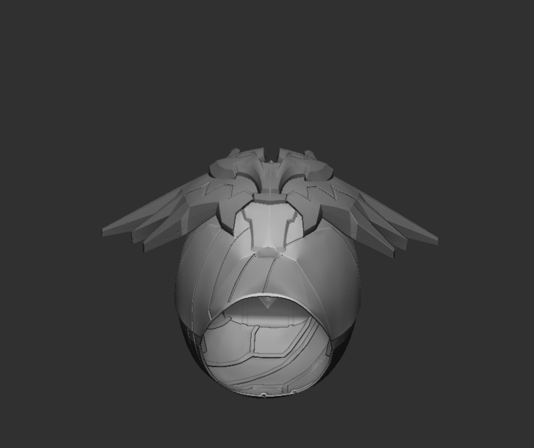 Kamen Rider Cross Z Helmet 3D print model_12