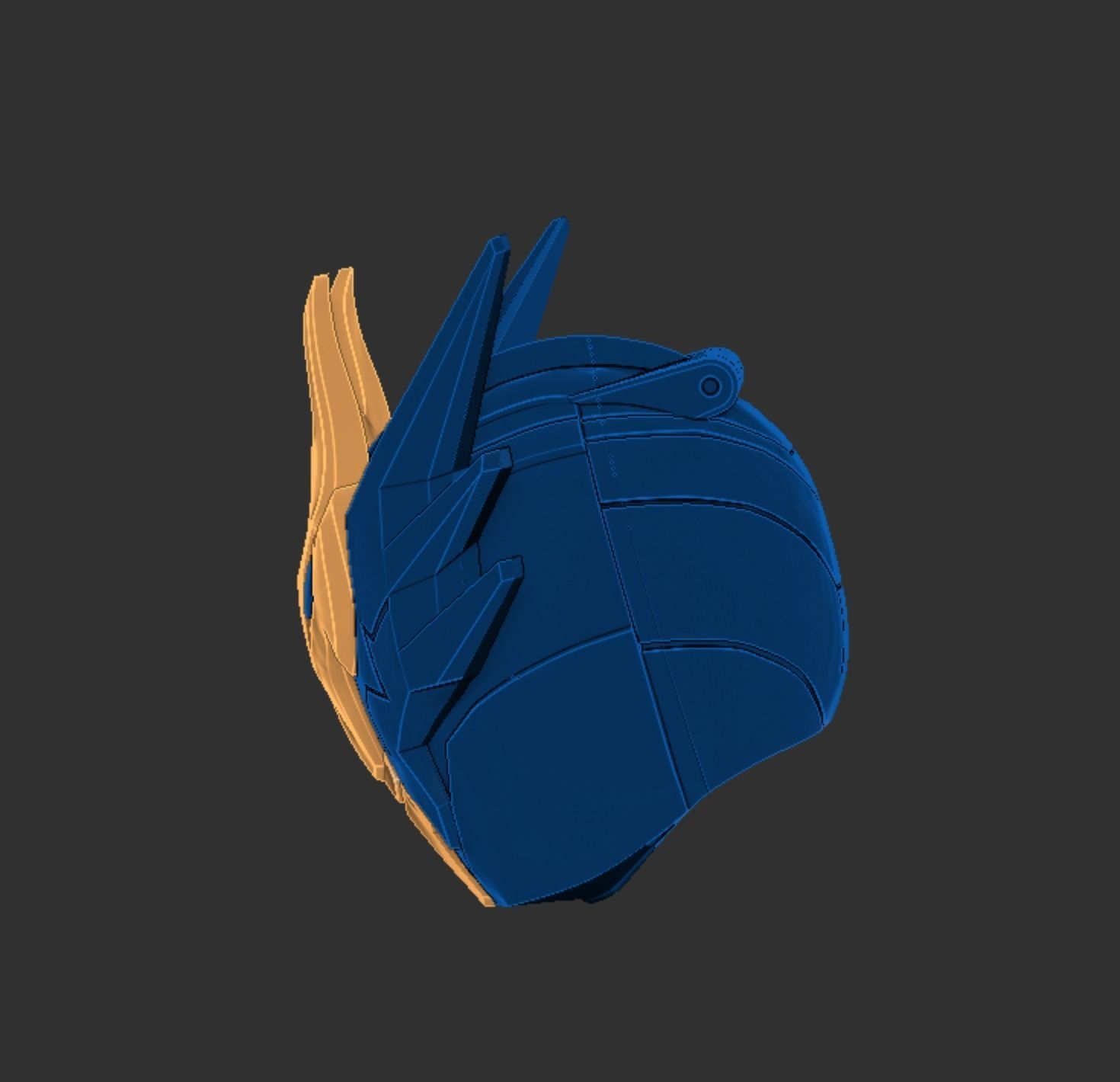Kamen Rider Cross Z Helmet 3D print model_18