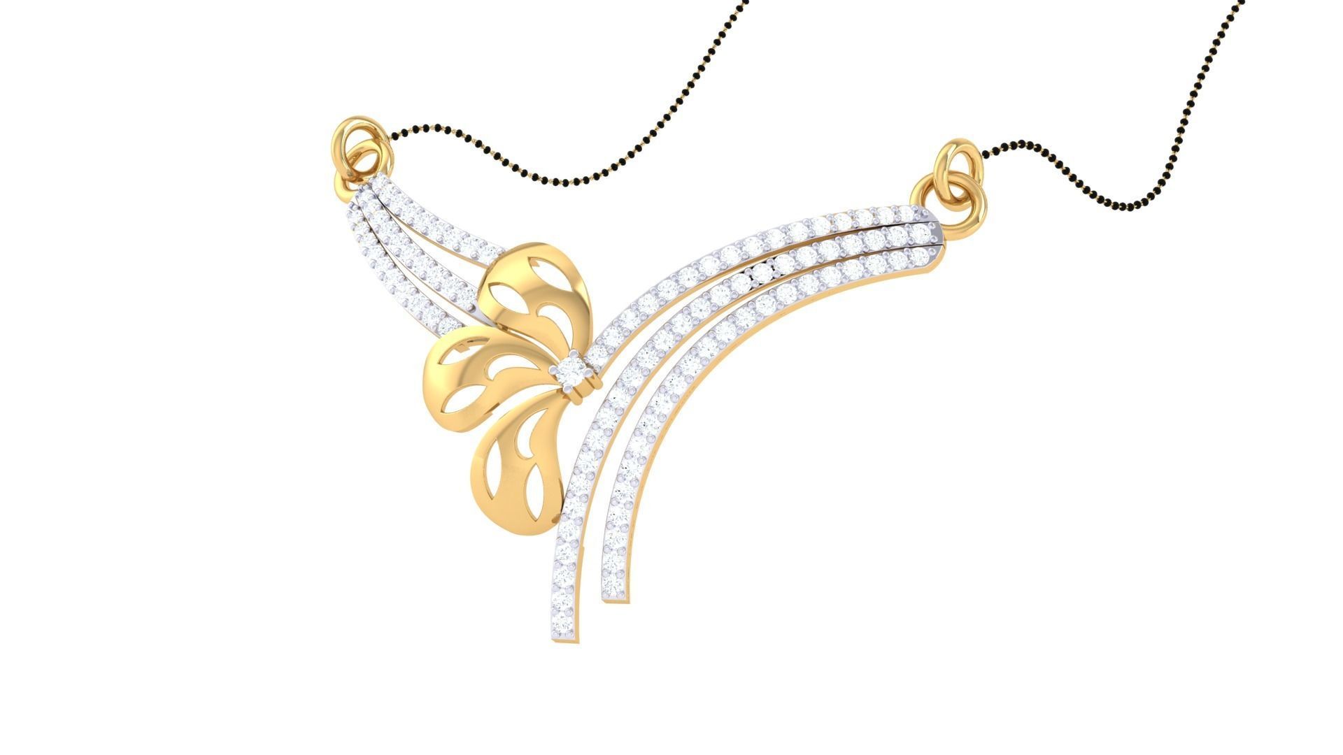 Earring Necklace Set 3dm STL OBJ FBX Renders Details 3D print model_7