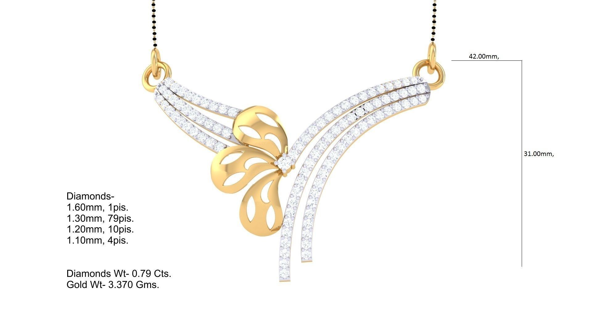 Earring Necklace Set 3dm STL OBJ FBX Renders Details 3D print model_8