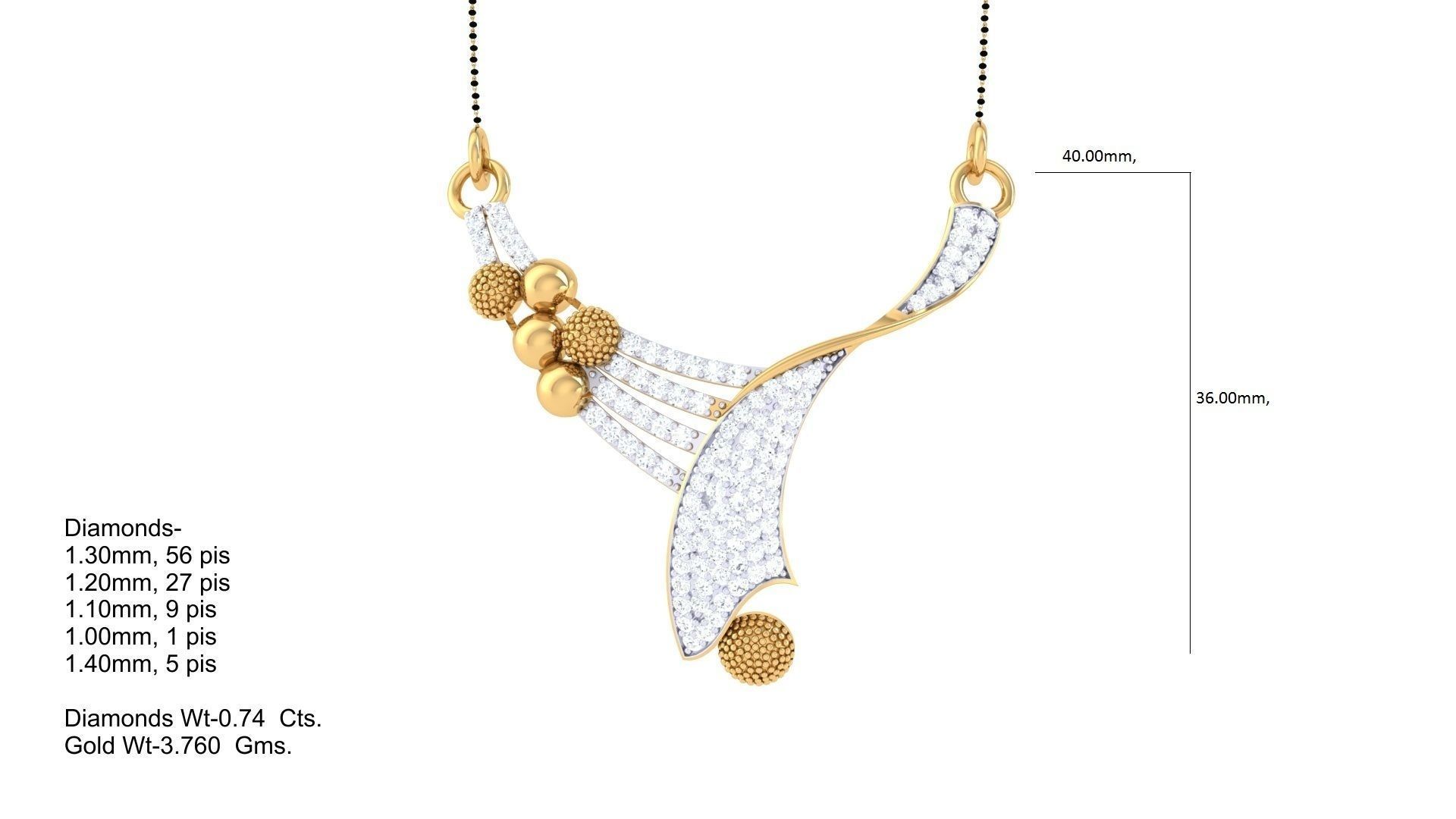 Earring Necklace Set 3dm STL OBJ FBX Renders Details 3D print model_8