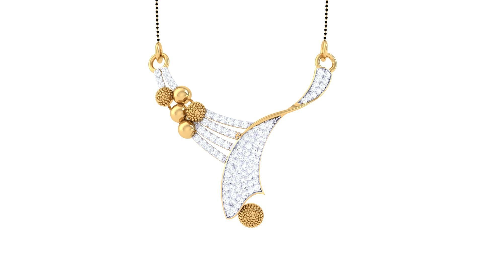 Earring Necklace Set 3dm STL OBJ FBX Renders Details 3D print model_9