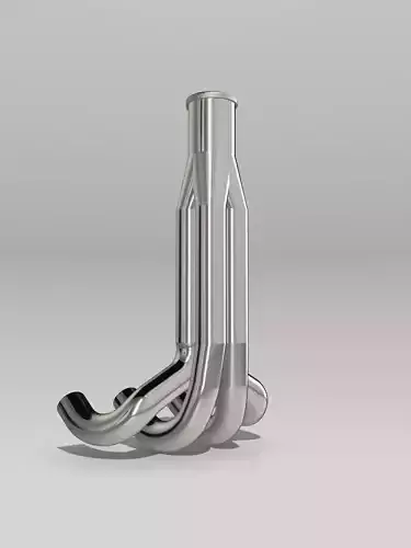 Tractor Pulling upright Headers with tapper option 3D print model