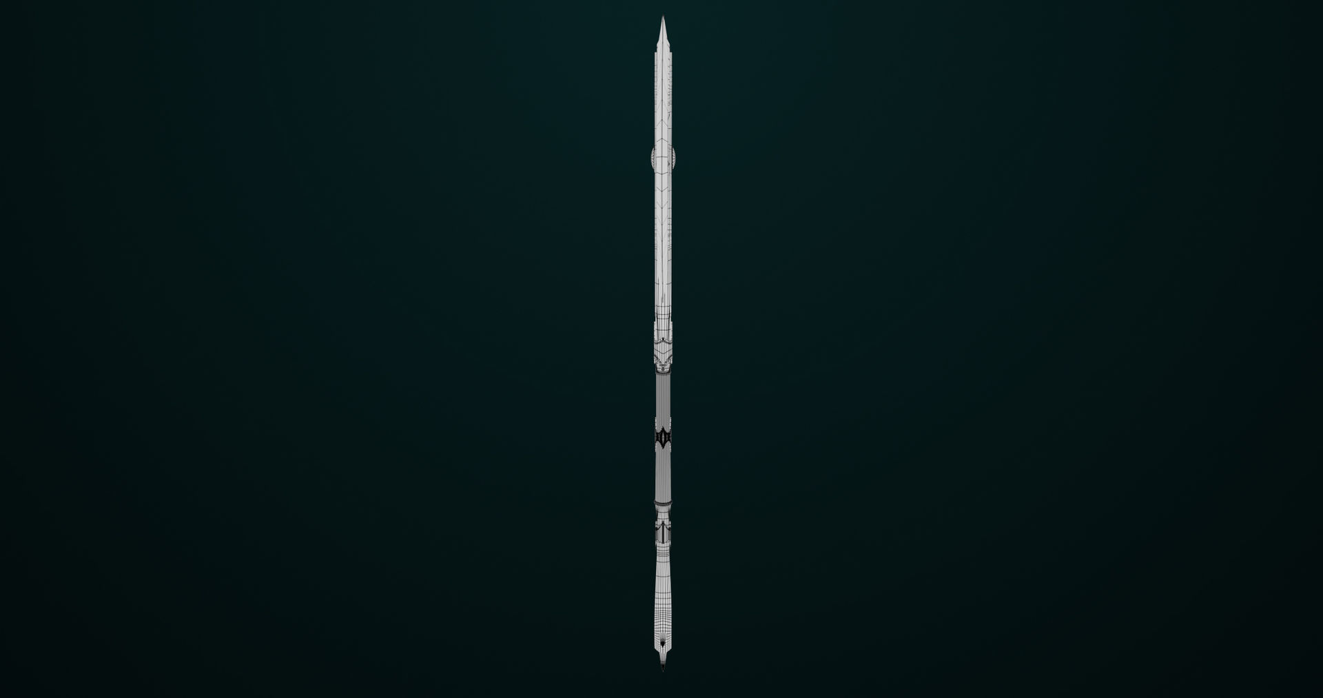 Battle Axe 07 All PBR Unity UE Textures Included Low-poly 3D model_18