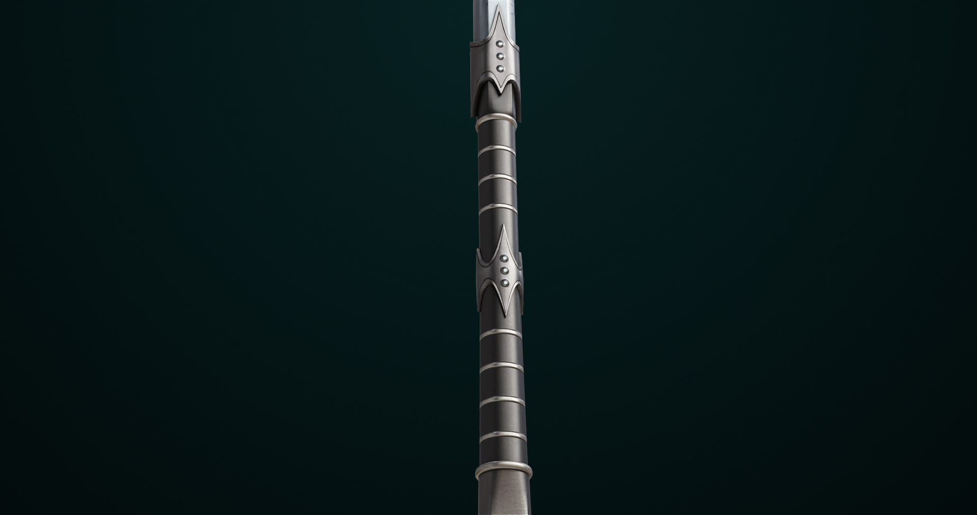 Battle Axe 07 All PBR Unity UE Textures Included Low-poly 3D model_10