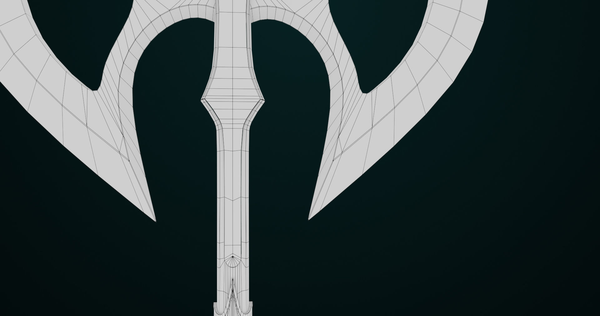 Battle Axe 07 All PBR Unity UE Textures Included Low-poly 3D model_25