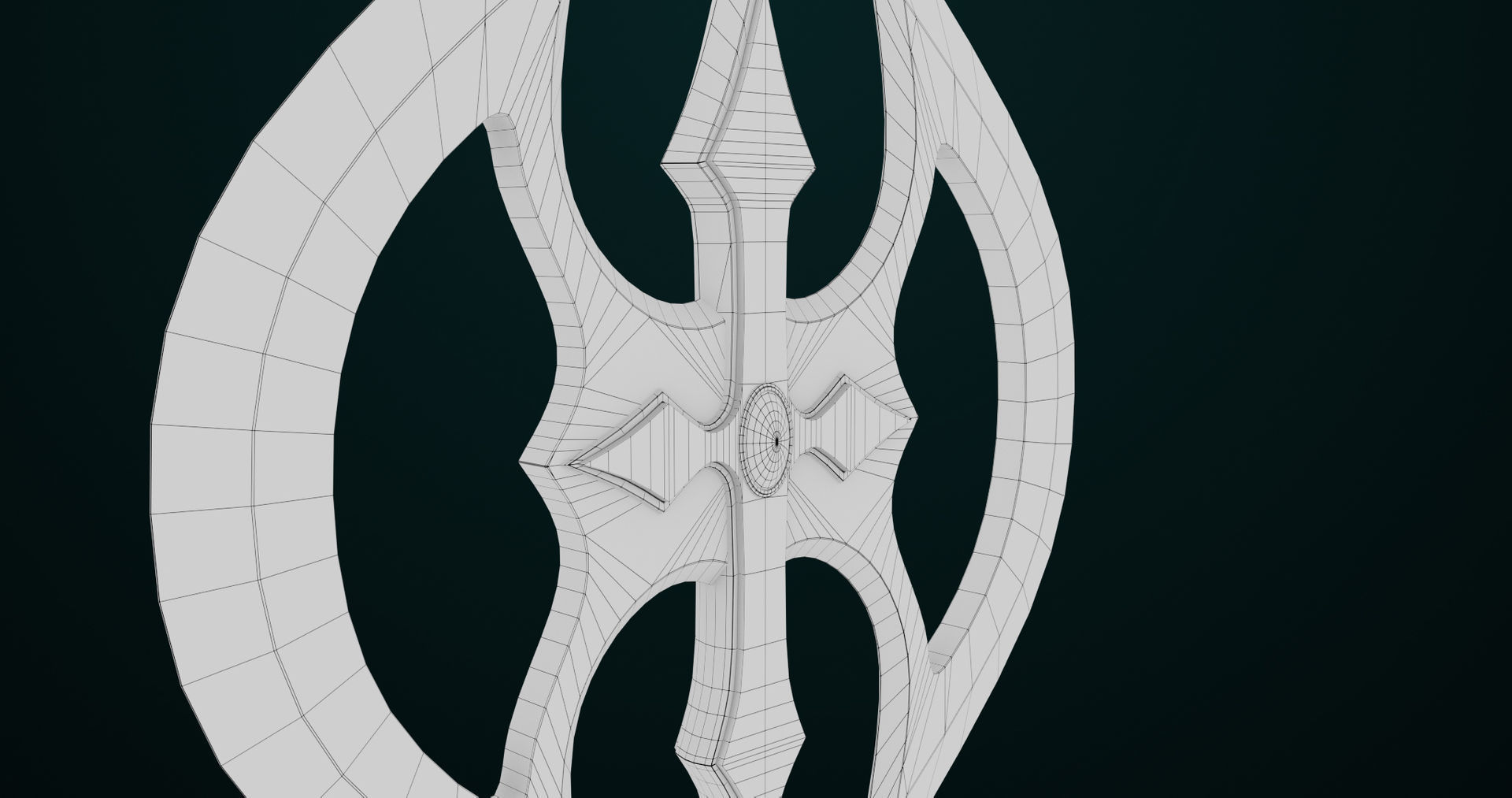 Battle Axe 07 All PBR Unity UE Textures Included Low-poly 3D model_24