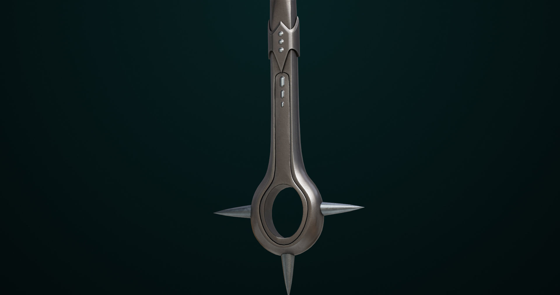 Battle Axe 07 All PBR Unity UE Textures Included Low-poly 3D model_11