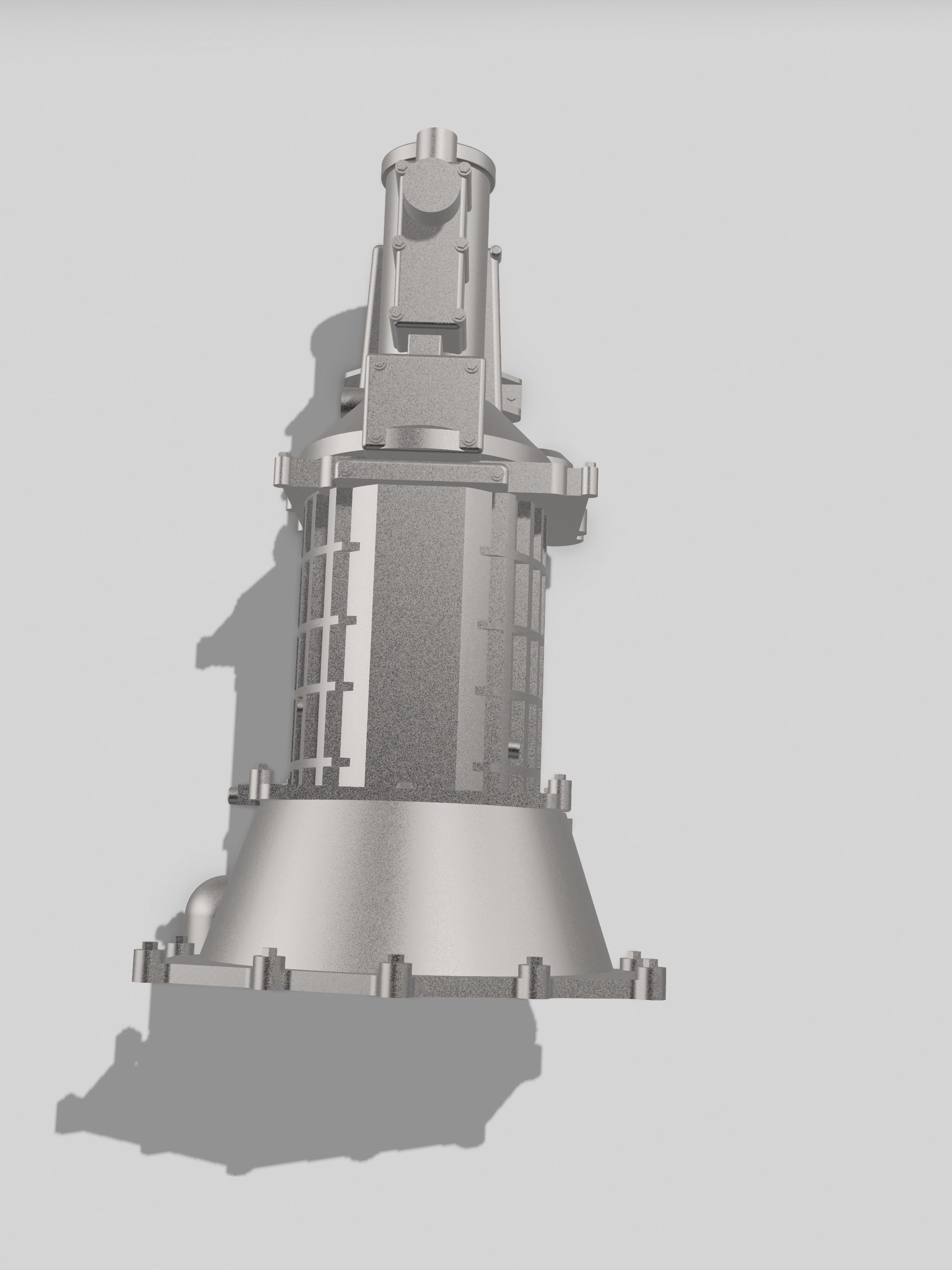 Tremec TKO600 Manual Gearbox 3D print model_3