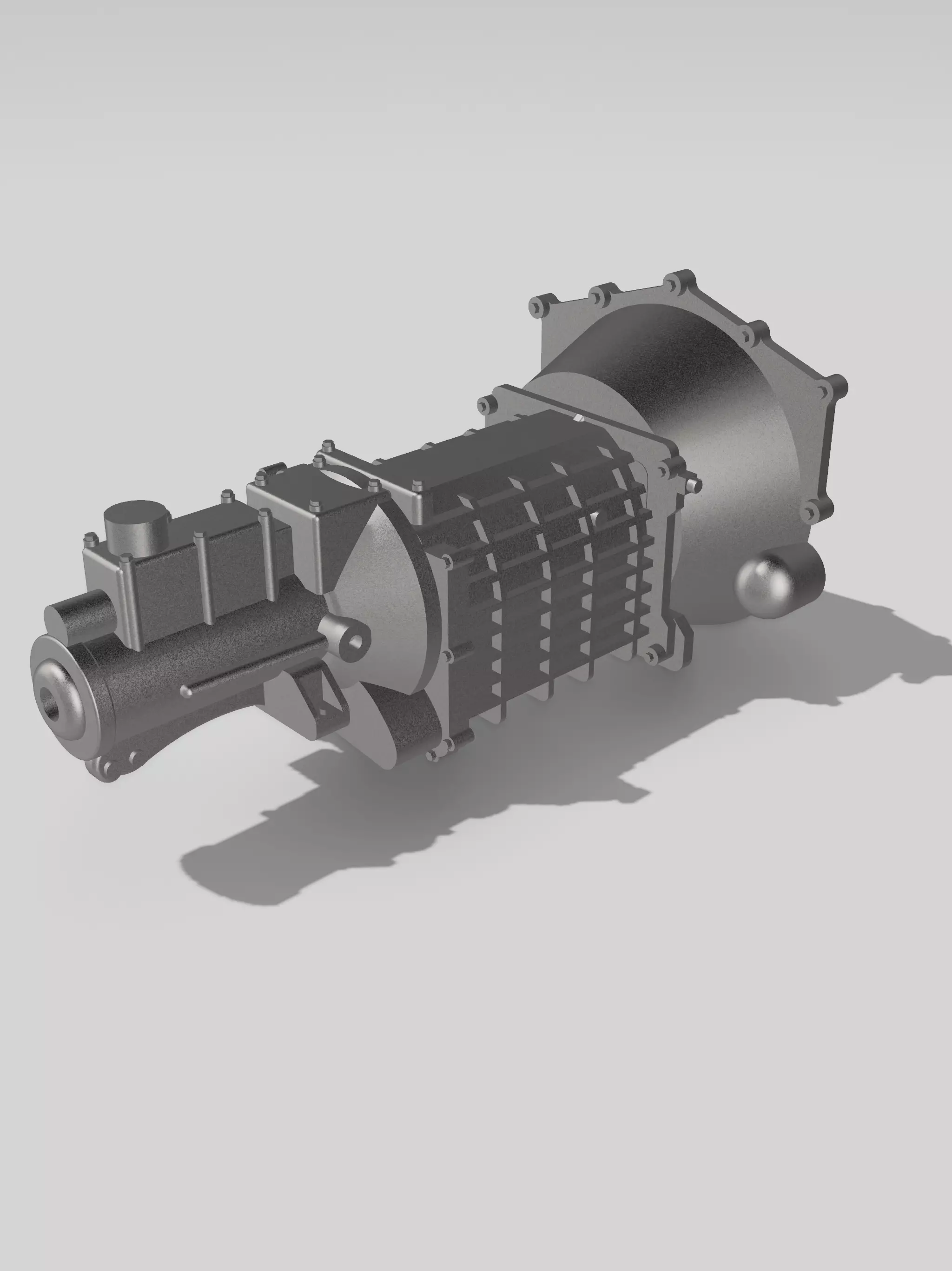 Tremec TKO600 Manual Gearbox 3D print model_0