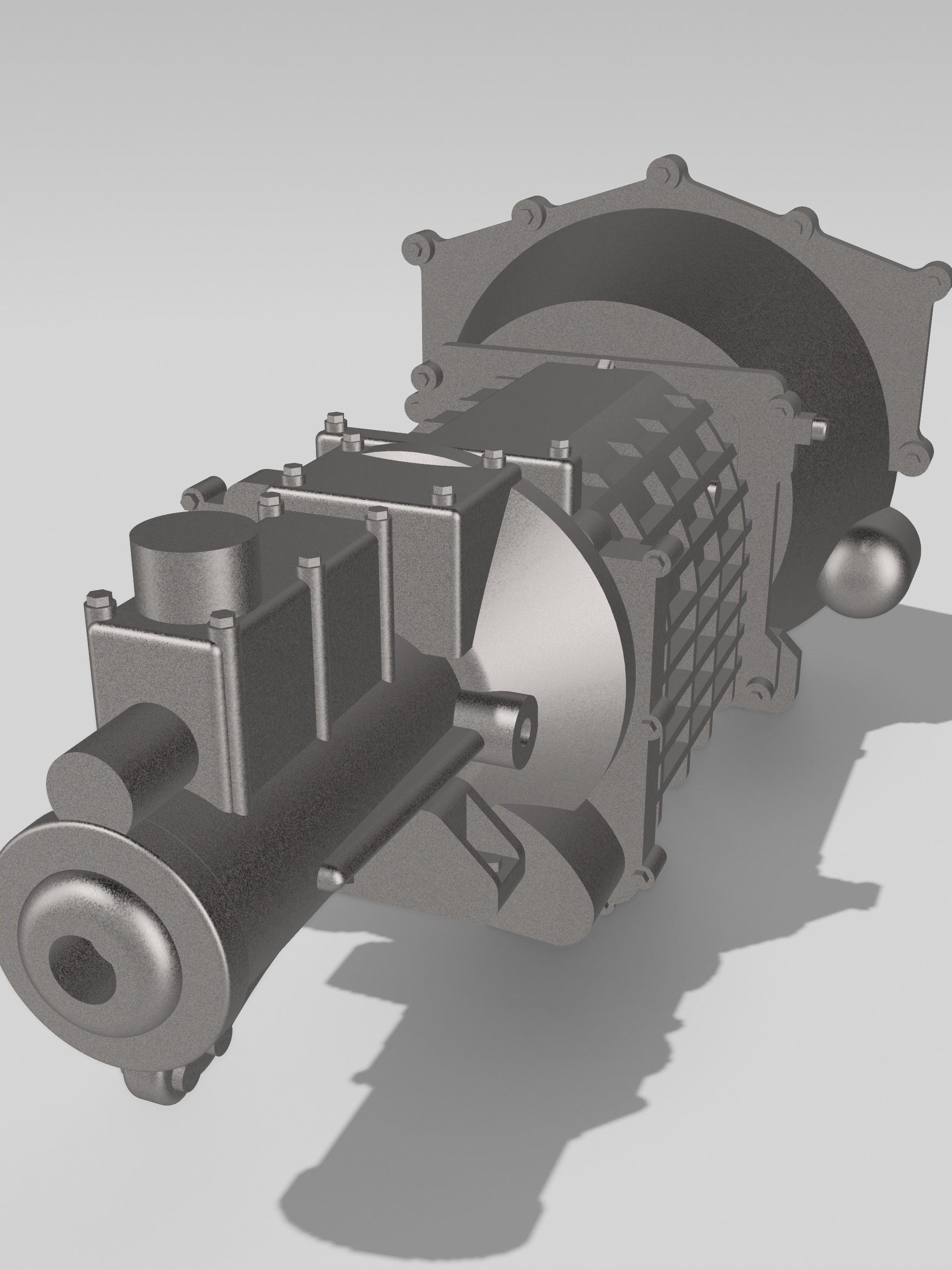 Tremec TKO600 Manual Gearbox 3D print model_4