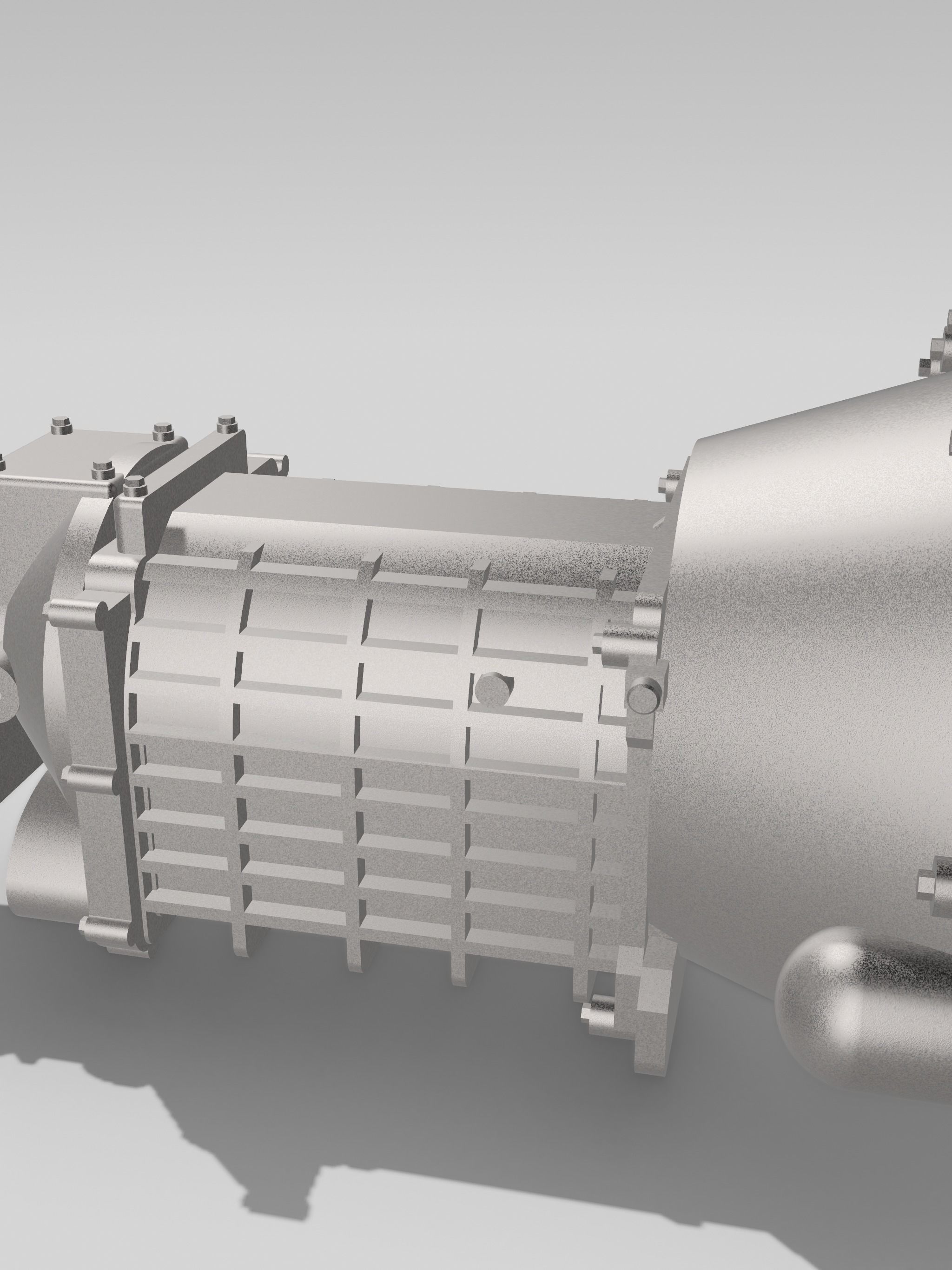 Tremec TKO600 Manual Gearbox 3D print model_5