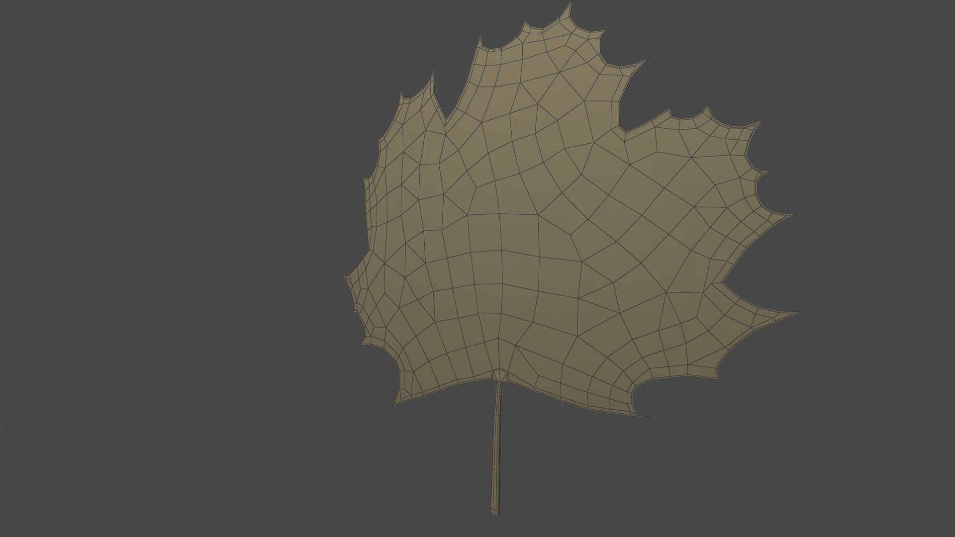 Maple Leaf 3D model_6
