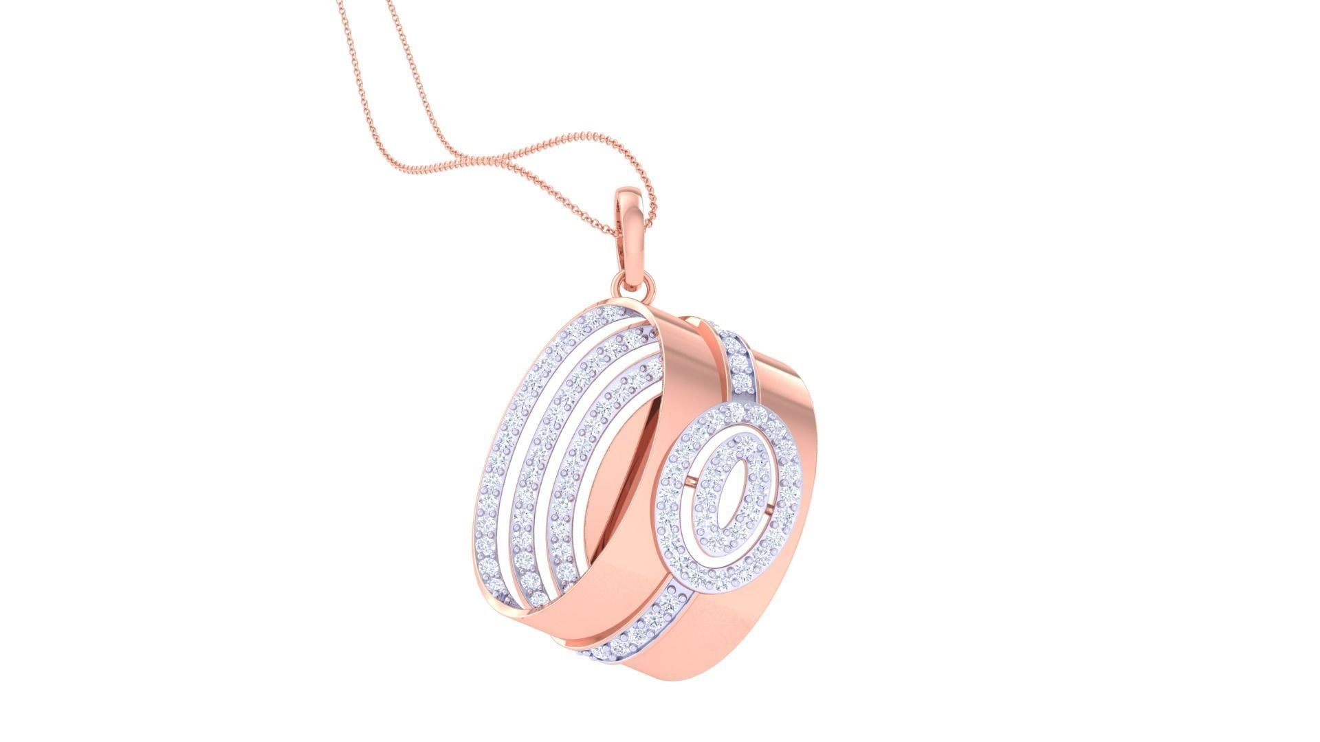 Earring Pendant Set 3dm STL OBJ FBX Renders Details 3D print model_8