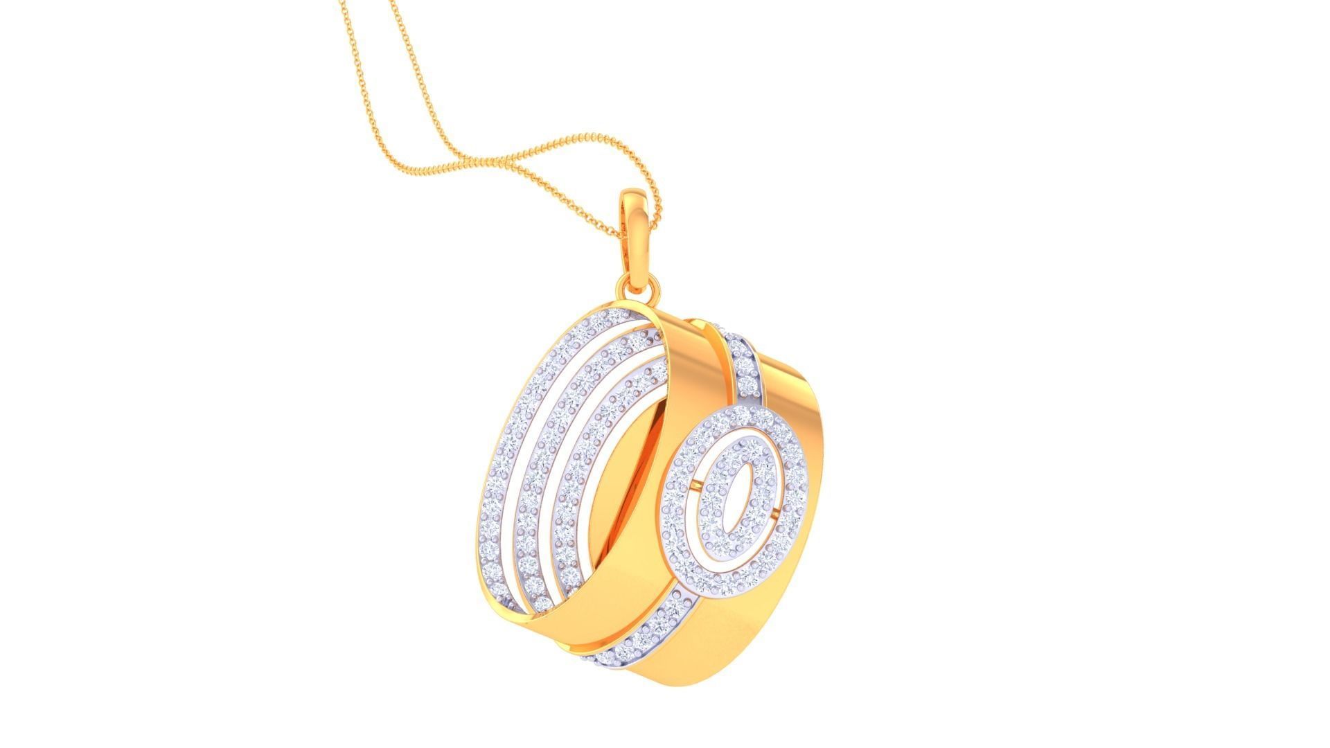 Earring Pendant Set 3dm STL OBJ FBX Renders Details 3D print model_9