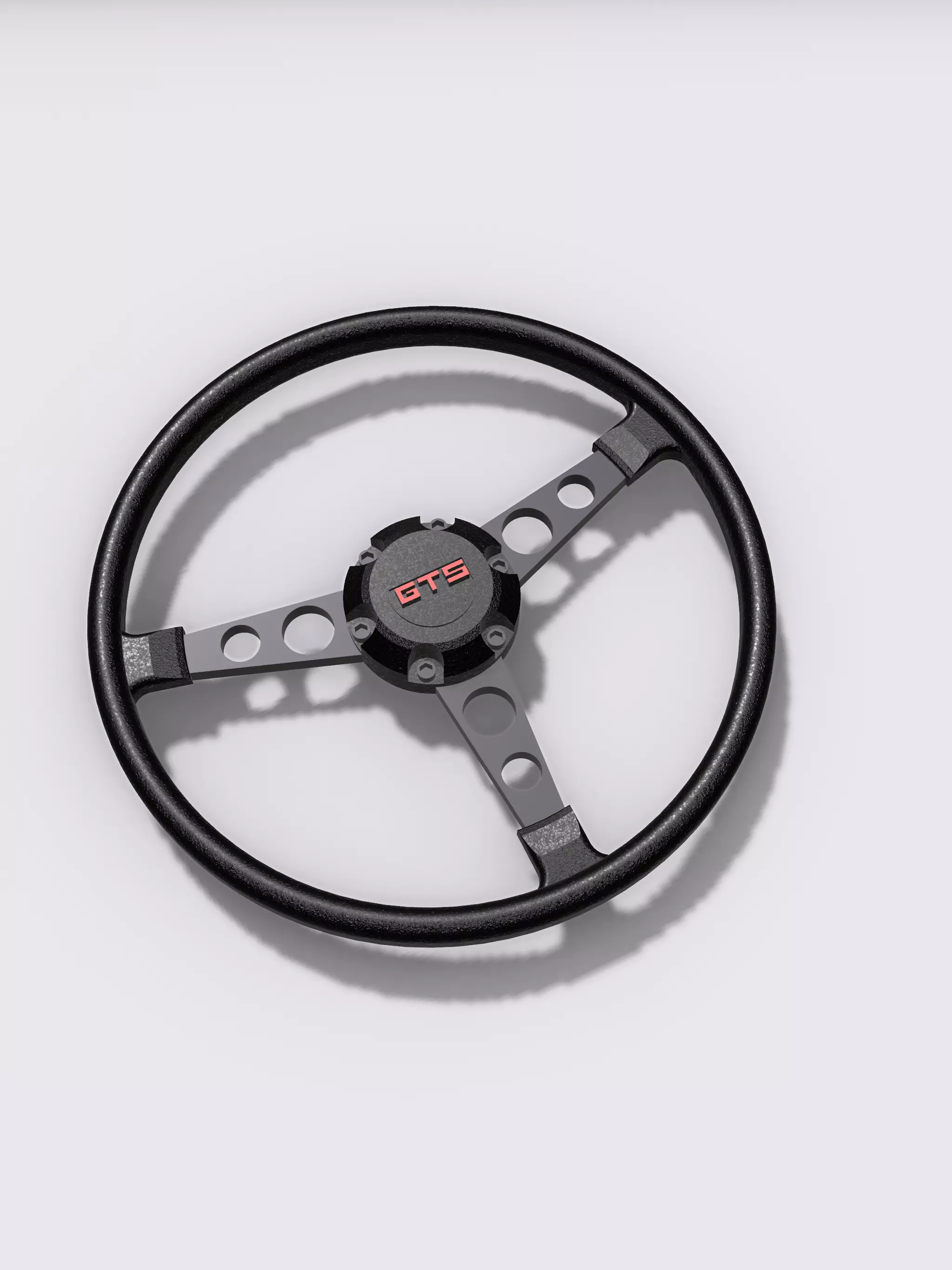 Holden HQ GTS Steering Wheel 3D print model