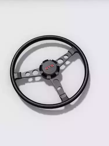 Holden HQ GTS Steering Wheel 3D print model