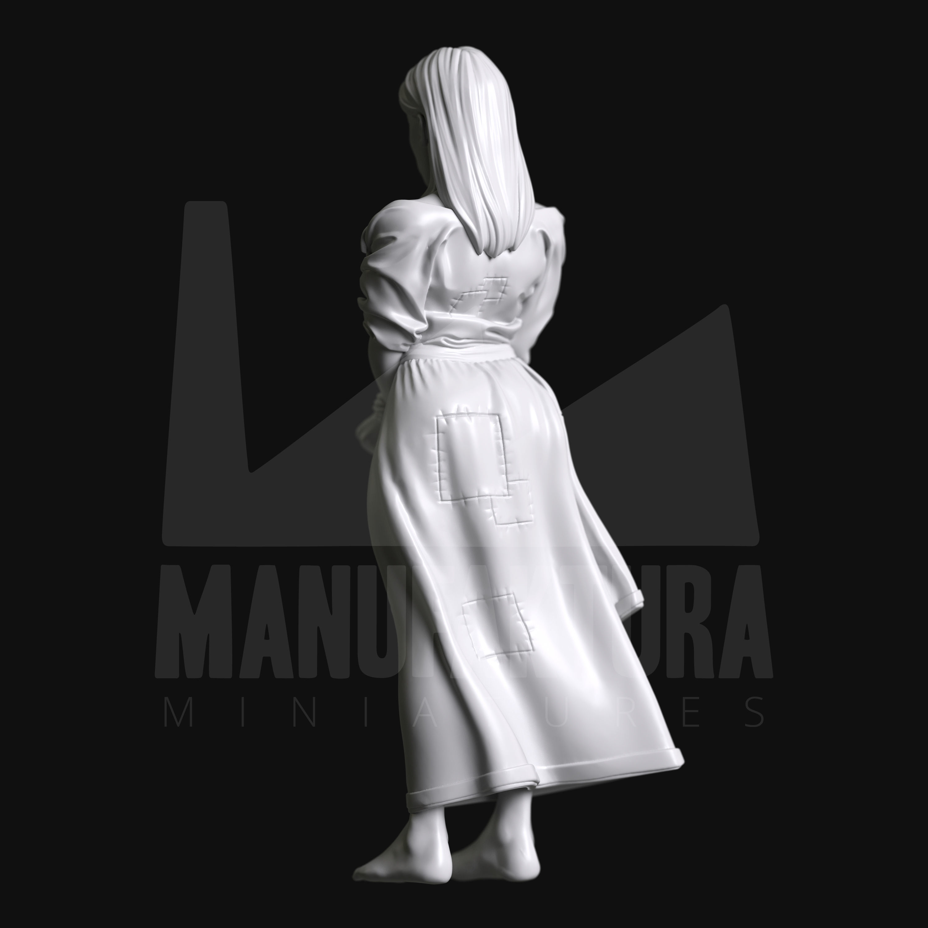 Sub Series 119e - Exposed Farmer Slave Girl 3D print model_2