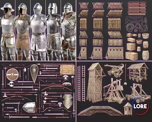 Medieval Collection Battlefield 