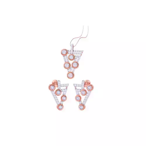 Earring Pendant Set 3dm STL OBJ FBX Renders Details