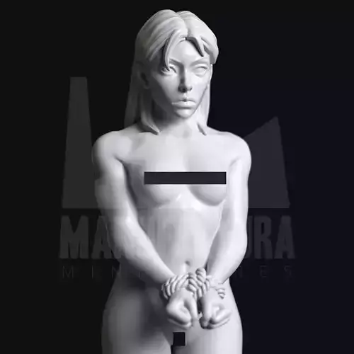 Sub Series 119f - Naked Farmer Slave Girl