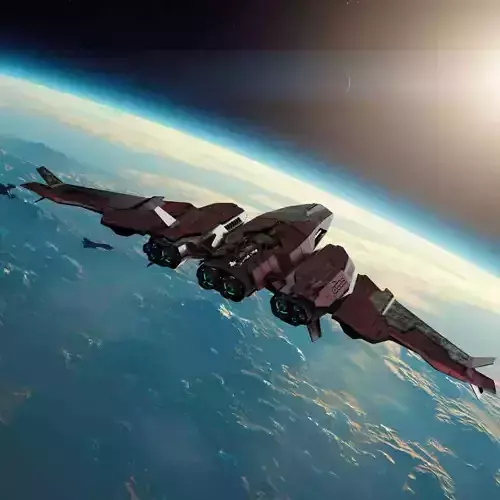 Mothership Orior Valkyrie 3D model