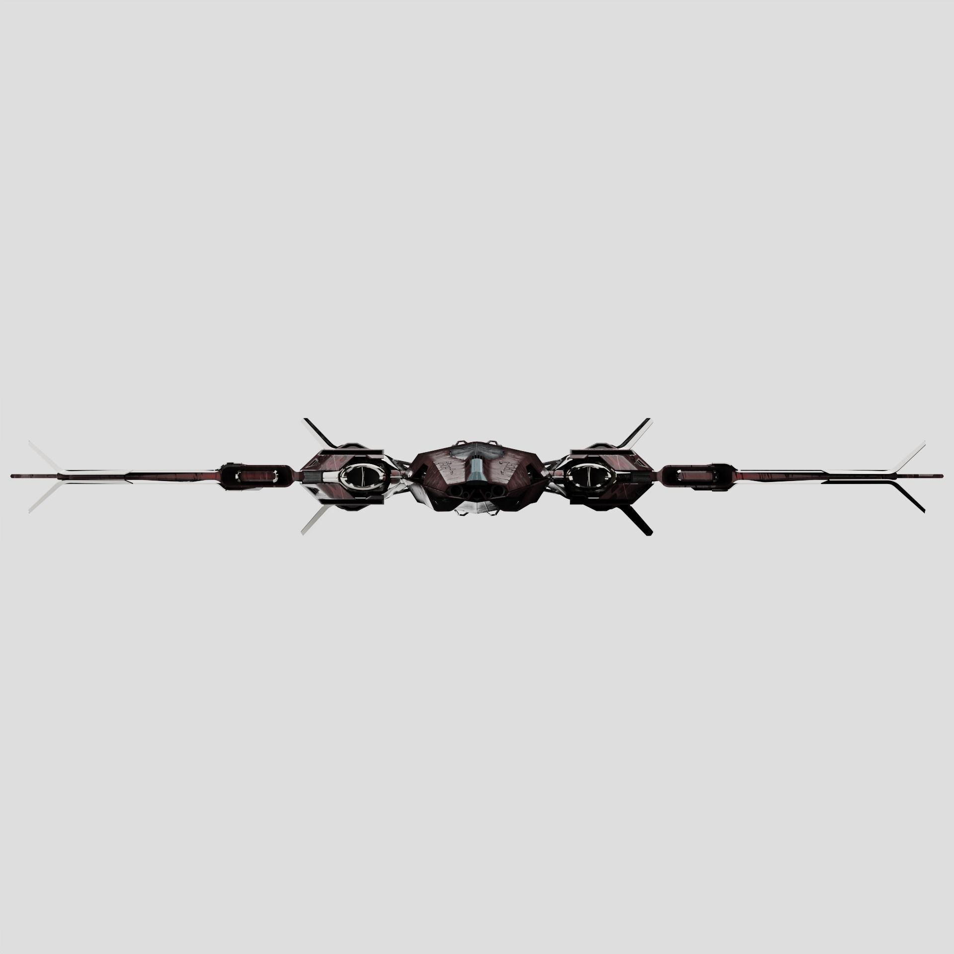 Mothership Orior Valkyrie 3D model_5
