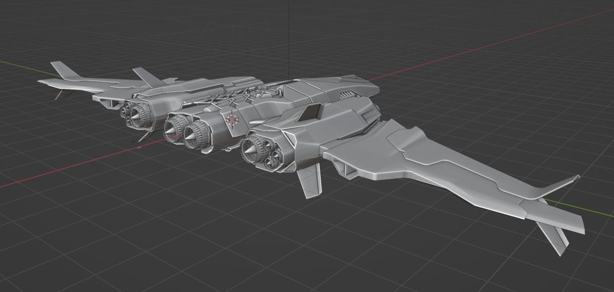 Mothership Orior Valkyrie 3D model_3